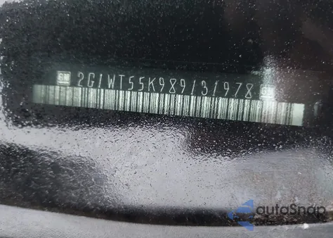 2008 Chevrolet Impala Lt из США, поврежденный, VIN 2G1WT55K989131978